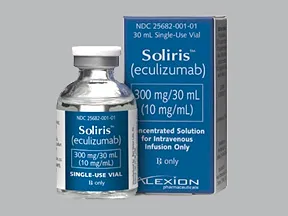 Soliris 300 mg/30 mL intravenous solution