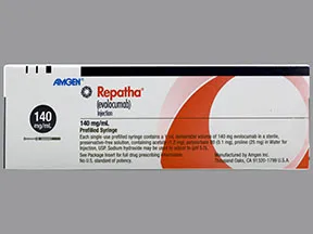 Repatha Syringe 140 mg/mL subcutaneous syringe
