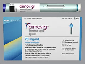 Aimovig Autoinjector 70 mg/mL subcutaneous auto-injector
