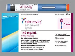 Aimovig Autoinjector 140 mg/mL subcutaneous auto-injector