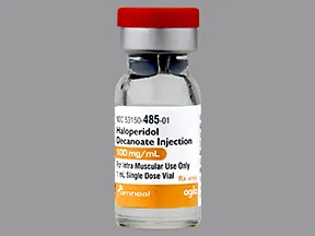 Haldol decanoate drug interactions