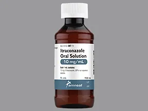 itraconazole 10 mg/mL oral solution