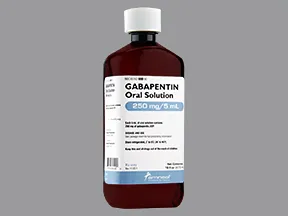 Gabapentin Solution : Uses, Side Effects, Interactions, Pictures