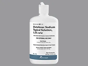 diclofenac 1.5 % topical drops