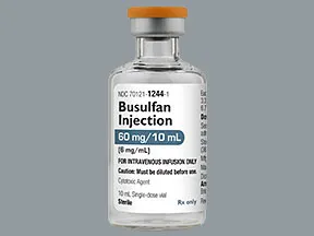 busulfan 60 mg/10 mL intravenous solution