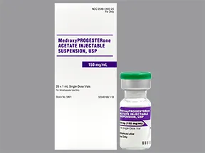 medroxyprogesterone 150 mg/mL intramuscular suspension
