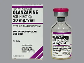 olanzapine 10 mg intramuscular solution