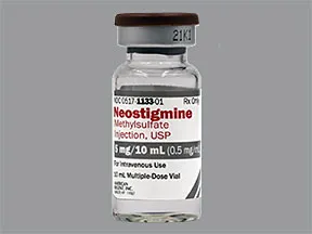 neostigmine methylsulfate 0.5 mg/mL intravenous solution