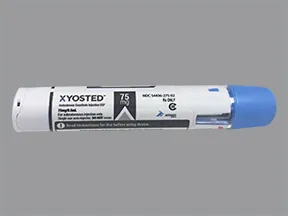 Xyosted 75 mg/0.5 mL subcutaneous auto-injector