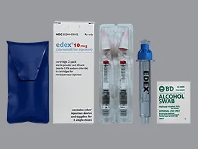 Edex 10 mcg intracavernosal kit