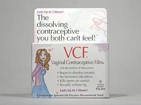 Vaginal Contraceptive Film 28 %