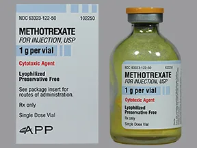 methotrexate sodium (PF) 1 gram solution for injection