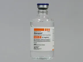Naropin (PF) 2 mg/mL (0.2 %) injection solution