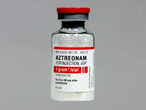 aztreonam 1 gram solution for injection