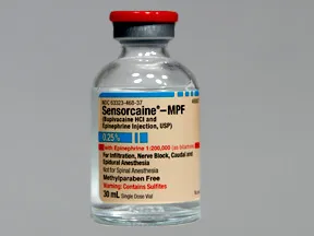 Sensorcaine-MPF/Epinephrine 0.25 %-1:200,000 injection solution