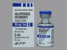 Haloperidol decanoate 100 mg ml intramuscular solution