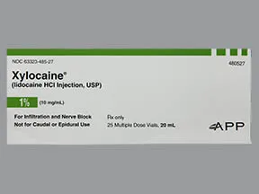 Xylocaine 10 mg/mL (1 %) injection solution