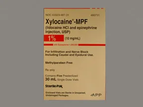 Xylocaine-MPF/Epinephrine 1 %-1:200,000 injection solution
