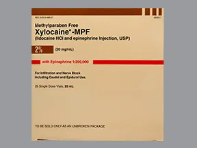 Xylocaine-MPF/Epinephrine 2 %-1:200,000 injection solution