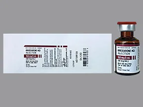 amiodarone 50 mg/mL intravenous solution