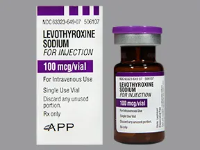 levothyroxine 100 mcg