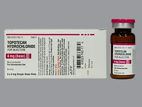 topotecan 4 mg intravenous solution