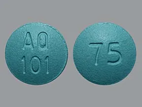 Acticlate 75 mg tablet