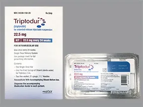 Triptodur 22.5 mg IM suspension