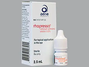 Rhopressa 0.02 % eye drops
