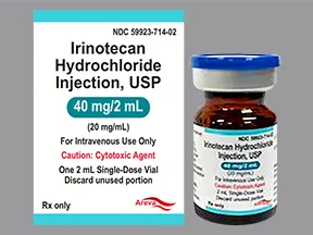 irinotecan 40 mg/2 mL intravenous solution