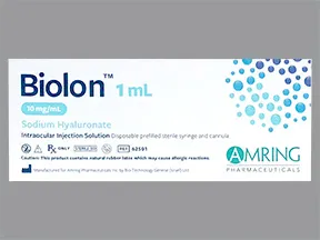 BioLon 10 mg/mL intraocular syringe