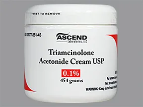 triamcinolone acetonide 0.1 % topical cream