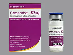 Cresemba 372 mg intravenous solution