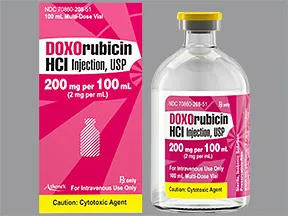doxorubicin 2 mg/mL intravenous solution