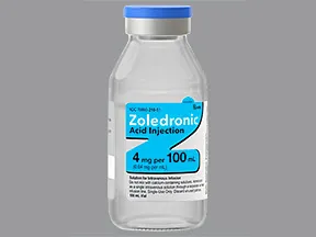 zoledronic acid 4 mg/100 mL in mannitol 5 %-water intravenous piggybck