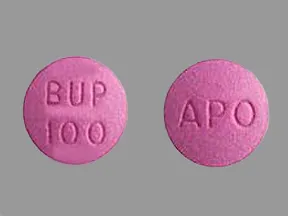 bupropion HCl 100 mg tablet