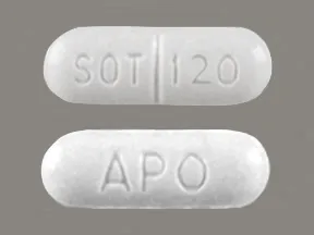 sotalol 120 mg tablet