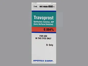 travoprost 0.004 % eye drops