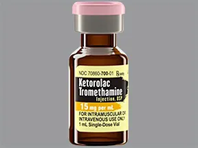 ketorolac 15 mg/mL injection solution