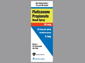 Side effects of fluticasone propionate spray