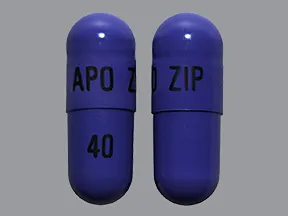 ziprasidone 40 mg capsule