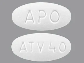 atorvastatin 40 mg tablet