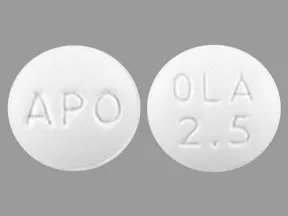 olanzapine 2.5 mg tablet