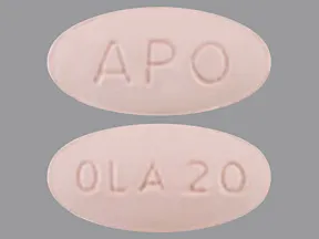 olanzapine 20 mg tablet
