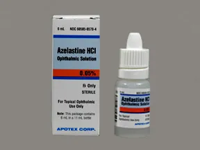 azelastine 0.05 % eye drops