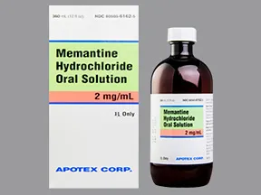 memantine 2 mg/mL oral solution