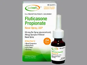 fluticasone propionate 50 mcg/actuation nasal spray,suspension