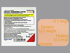 fentanyl 12 mcg/hr transdermal patch