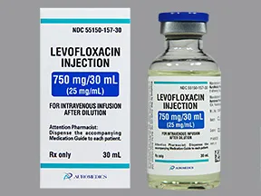 levofloxacin 25 mg/mL intravenous solution
