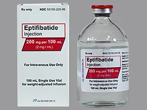eptifibatide 2 mg/mL intravenous solution
